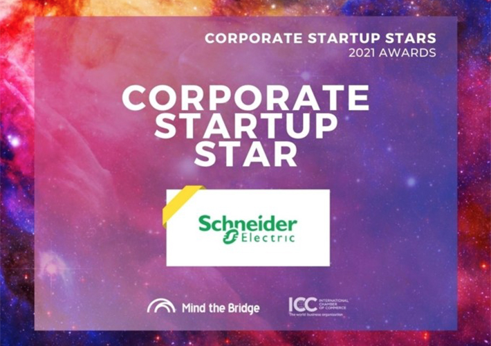 foto noticia Schneider Electric en el Top 25 del ranking Corporate Startup Star.